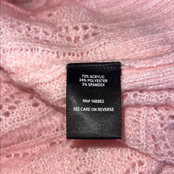 NWT Torrid Pink Sweater Short Sleeves SIZE 1 (14-16) #80 - Picture 6 of 7